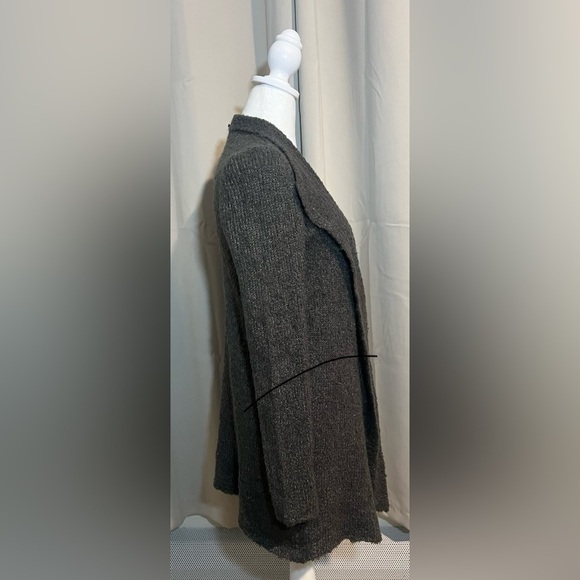 Daisy Fuentes Open Front Cardigan with Pockets - Picture 2 of 4